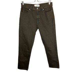 BDG urban outfitters Olive green dad slim tapered fit denim jeans size 29